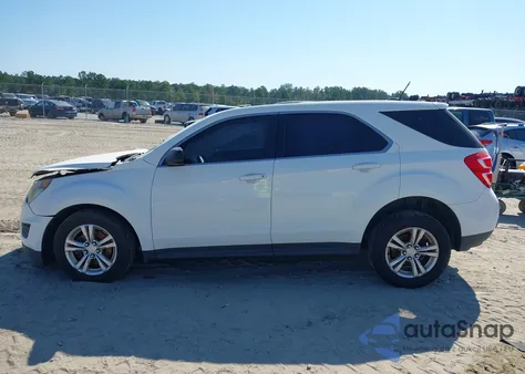 2016 Chevrolet Equinox Ls из США, поврежденный, VIN 2GNALBEKXG1123053